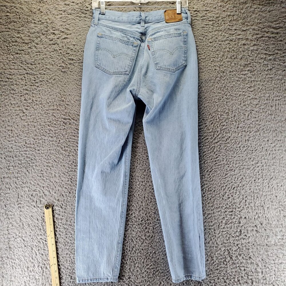 Levis Jeans Womens 27 Light Blue 501 '81 Original Fit Button Fly Classic Denim